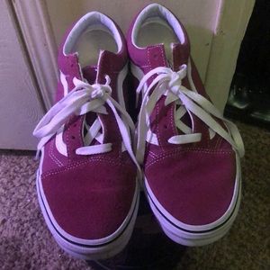 Maroon Vans
